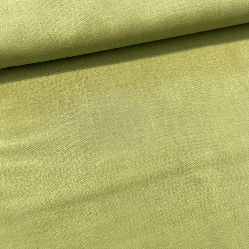 Oliva zöld egyszínű pamutvászon (C037 Olive green)