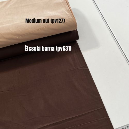 Étcsoki barna egyszínű pamutvászon (Dark Brown 1416)